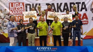 INKAI DKI Jakarta Raih Juara Umum Liga Pelajar Karate Seri 1, Dominasi Perolehan Medali
